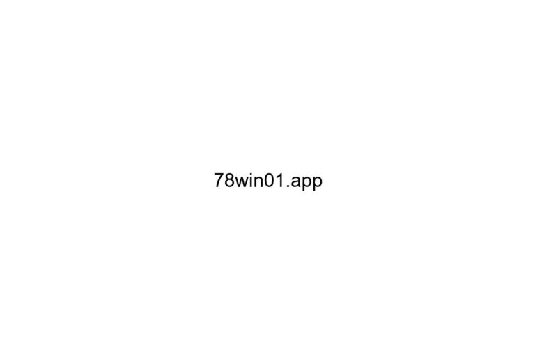 78win01 app