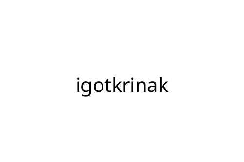 igotkrinak