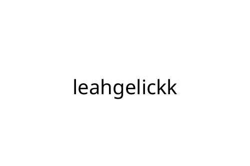 leahgelickk
