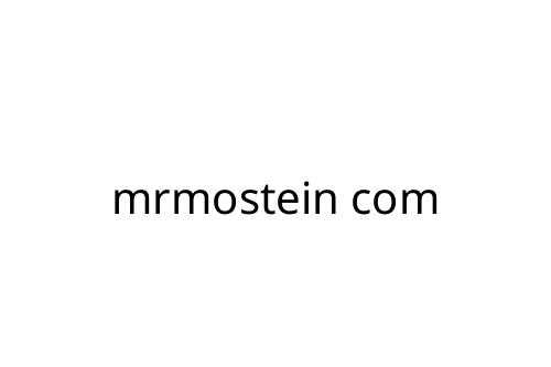 mrmostein com