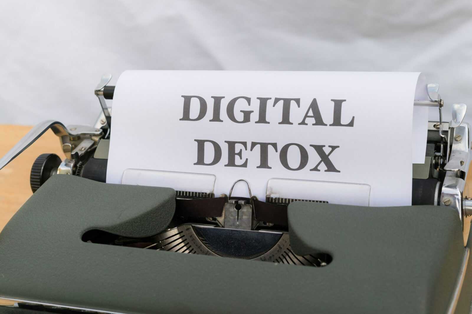 digital detox benefits