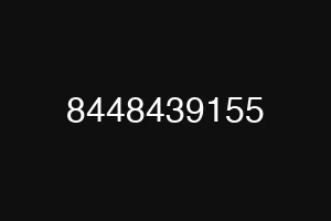 8448439155