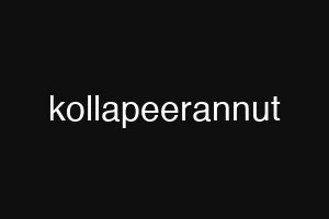kollapeerannut