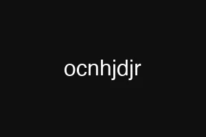 ocnhjdjr